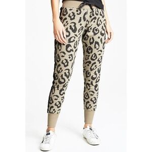 Chrldr Cheerleader Jogger Pants Leopard Animal Print Pull On Womens Size XS